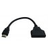 تبديل 1به 2 HDMI كابلي