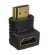 تبديل يه سر ماده يه سر نر 90 درجه HDMI