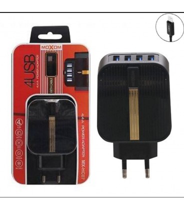 شارژر MOXOM موكسوم HC07 4PORT