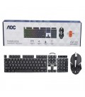 کیبورد+موس با سیم AOC KM 100