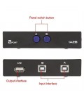 دیتا سوییچ 2پورت USB دستی