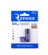 كول ديسك USB 2.0 REEWOX U05 RUBBER 64GB