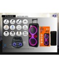 اسپیکر شارژی چمدانی ENZO PARTY BOX 970