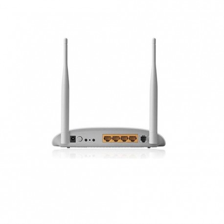 مودم روتر ADSL2 Plus بی‌سیم N300 تی پی-لینک مدل زرد TD-W8961N_V1