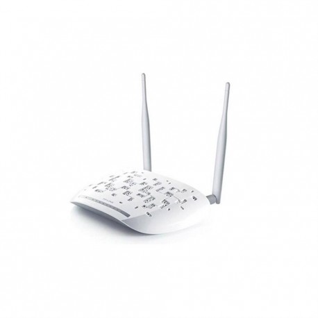 مودم روتر ADSL2 Plus بی‌سیم N300 تی پی-لینک مدل زرد TD-W8961N_V1