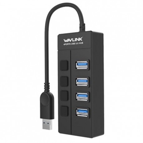 هاب يو اس بي 4 پورت کلید دار USB 3