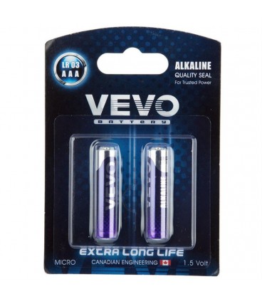 باطري نيم قلم ALKALINE VEVO