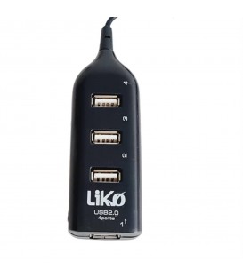 هاب يو اس بي 4 پورت LIKO USB2