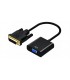 تبديل DVI TO VGA كابلي اكتيو