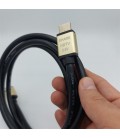 کابل HDMI SHARK 4K VER2.0 1.5M سر فلزی