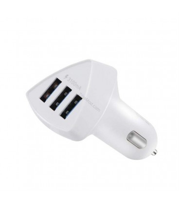 شارژر فندكي FAST 3PORT 4.2A مثلثي