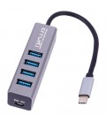 هاب یو اس بی 4 پورت EFFORT EF-H40 TYPEC USB2