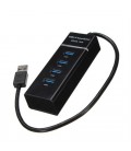 هاب یو اس بی 4 پورت USB3.0 پک ابی 30CM