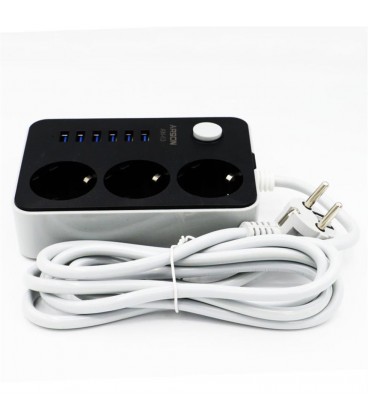 محافظ ARSON AN-63 6PORT USB
