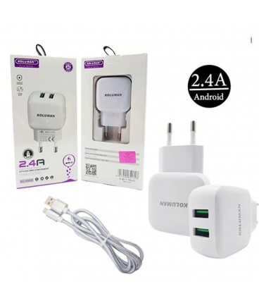 شارژر موبايل KOLUMAN كلومن KC-H505 MICRO
