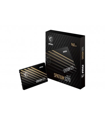 هارد اس اس دي MSI اینترنال ام اس آی مدل SPATIUM S270 ظرفیت 240 گیگابایت)