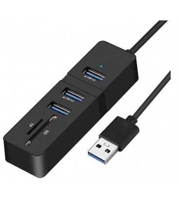 هاب يو اس بي رمريدري USB3 COMBO