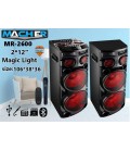 اسپیکر دو تیکه ایستاده MACHER مچر 2 ساب 12 مدل MR2600