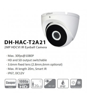 دوربين دام DAHUA T2A21P 2MP