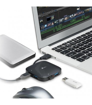 هاب يو اس بي 4 پورت TP-LINK UH400 USB3.0 (گارانتي يكسال )