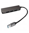 هاب یو اس بی 4پورت فلزی USB3 GL-232