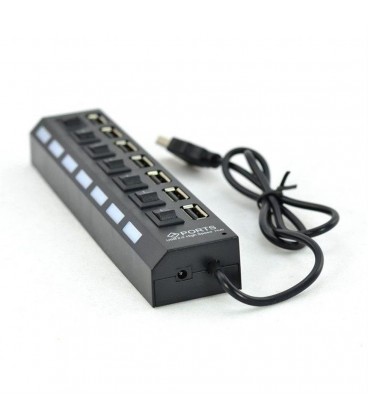 هاب يو اس بي USB.2 7PORT كليددار