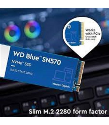 هارد اس اس دي WESTERN DIGITAL وسترن ديجيتال BLUE SSD M2 ظرفيت 1TB ترابايت