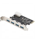 کارت یواس بی 4PORT PCI USB3