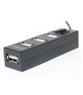هاب یو اس بی 4 پورت XP 4 پورت USB2.0 ایکس پی پروداکت مدل XP-H806