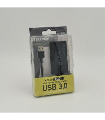 هاب يو اس بي 4 پورت ELEVEN USB3 H301