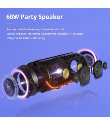 اسپيكر شارژي چمداني TRONSMART BANG BOOM BOX