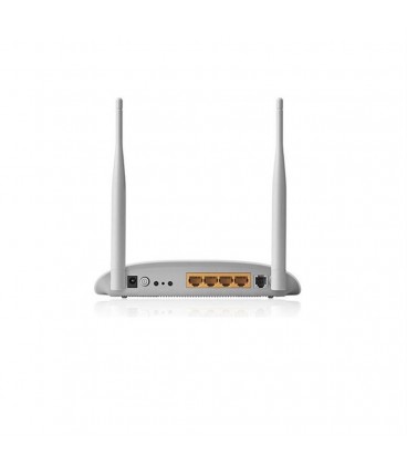 مودم روتر TP-LINK ADSL2 PLUS تي پي لينك بی‌سیم N300 مدل زرد TD-W8961N_V1