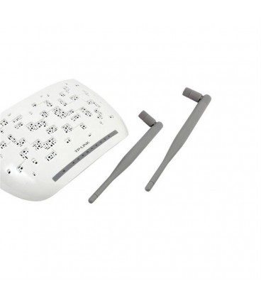 مودم روتر TP-LINK ADSL2 PLUS تي پي لينك بی‌سیم N300 مدل زرد TD-W8961N_V1