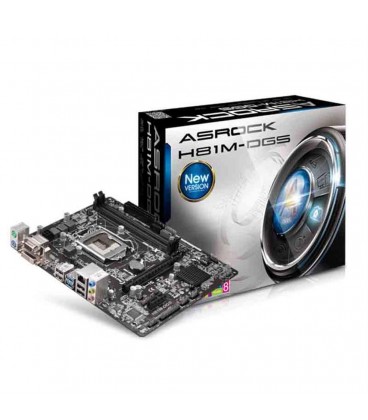 مادربرد Intel LGA 1150 AZROCK H81 M استوك