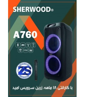 اسپيكر شارژي چمداني SHERWOOD A 760