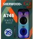 اسپيكر شارژي چمداني SHERWOOD A 745