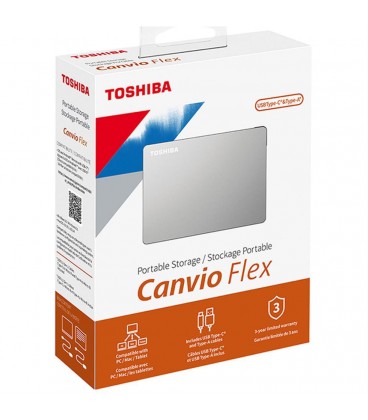 هارد اكسترنال TOSHIBA توشيبا CAVIO FLEX ظرفيت 2 ترابايت (ماتريكس)