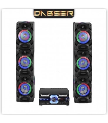 اسپيكر سه تيكه DABSER VT 704 AP 6*10