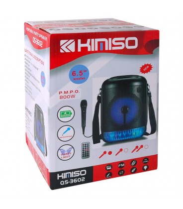 اسپيكر شارژي KIMISO QS3602