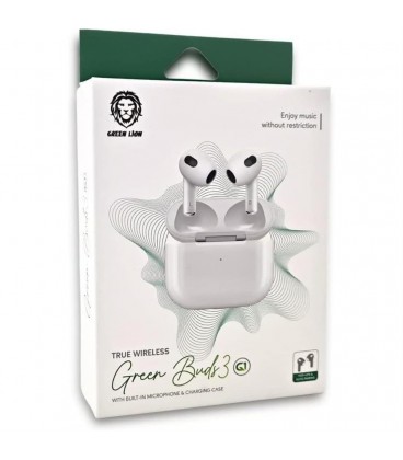 هندزفري AIR POD GREEN LION 3 G1 WHITE