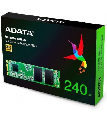 هارد اس اس دي ADATA NVME M2 SSD اينترنال S650 ظرفيت 240 گيگابايت دو شيار