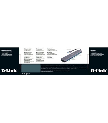 هاب يو اس بي 7 پورت D-LINK 1370 7پورت USB3