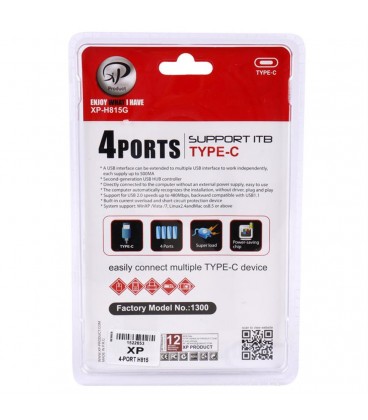 هاب يو اس بي 4 پورت XP 815G USB 2