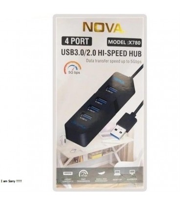 هاب يو اس بي 4 پورت NOVA X 780